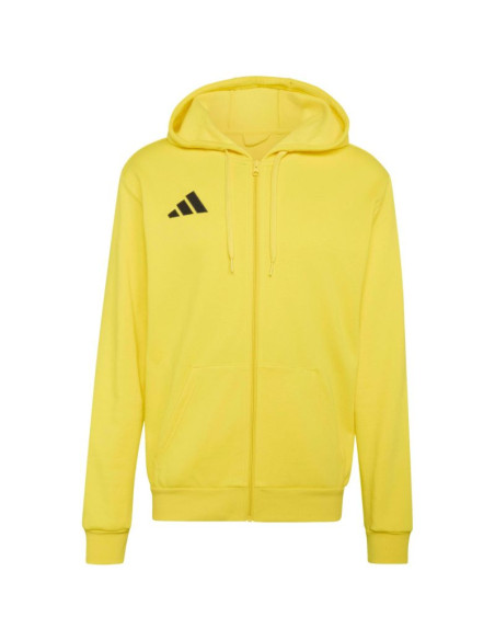 Bluza męska adidas entrada 26 full zip hoody żółta kf8964