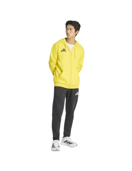 Bluza męska adidas entrada 26 full zip hoody żółta kf8964