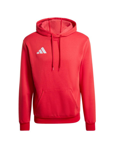 Bluza męska adidas entrada 26 hoody czerwona jz6576