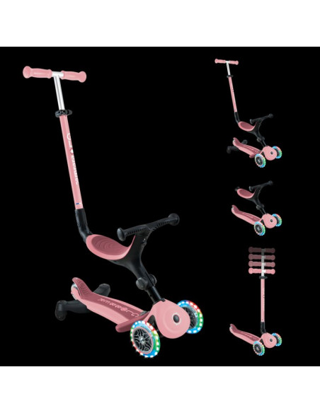 Hulajnoga z siedziskiem jeździk go•up active lights 360 (749-310)