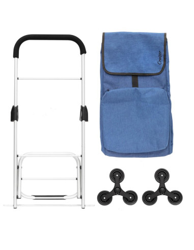 Wózek zakupowy do pokonywania schodów premium cruiser 650063