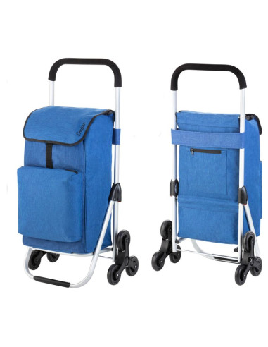 Wózek zakupowy do pokonywania schodów premium cruiser 650063