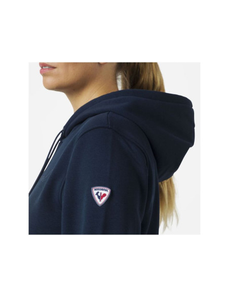 Bluza rossignol w logo sweat hood fl granatowy