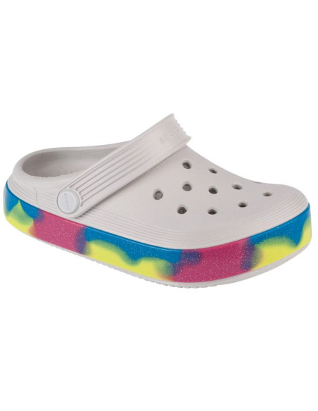 Klapki crocs off court glitter band kids clog jr