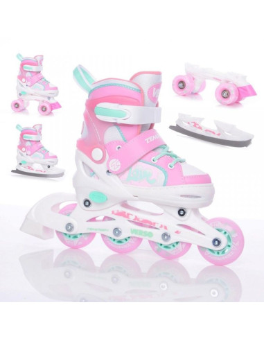 Łyżwy, rolki, wrotki tempish verso triple ii jr