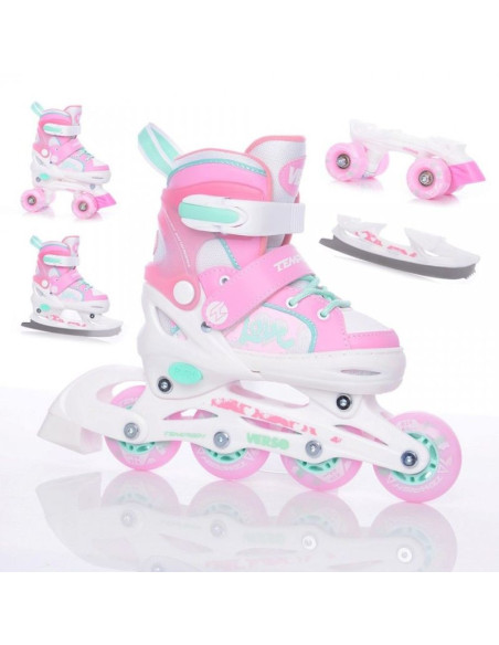 Łyżwy, rolki, wrotki tempish verso triple ii jr