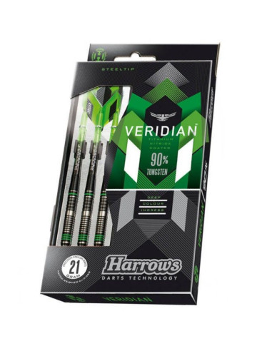 Rzutki harrows veridian 90% steeltip