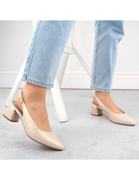 Sandały eleganckie pełne sergio leone w sk439