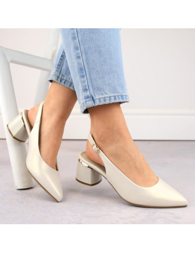 Sandały eleganckie pełne sergio leone w sk439