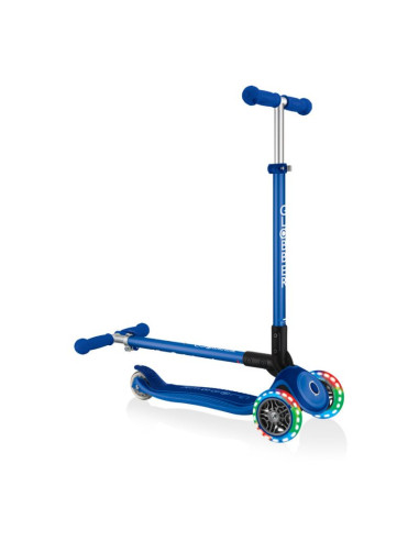 Hulajnoga 3-kołowa globber primo foldable plus lights jr