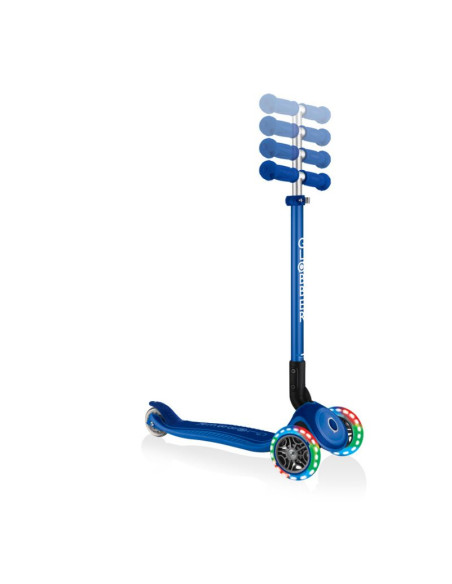 Hulajnoga 3-kołowa globber primo foldable plus lights jr