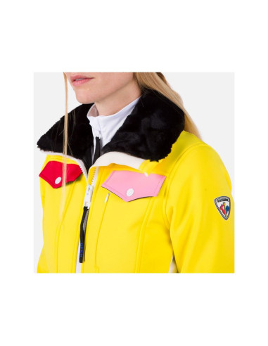 Kombinezon rossignol w sublim insulated overall żółty