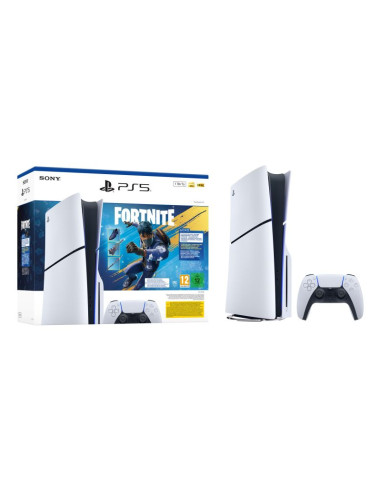 Playstation 5 slim + fortnite rozkwitający chaos