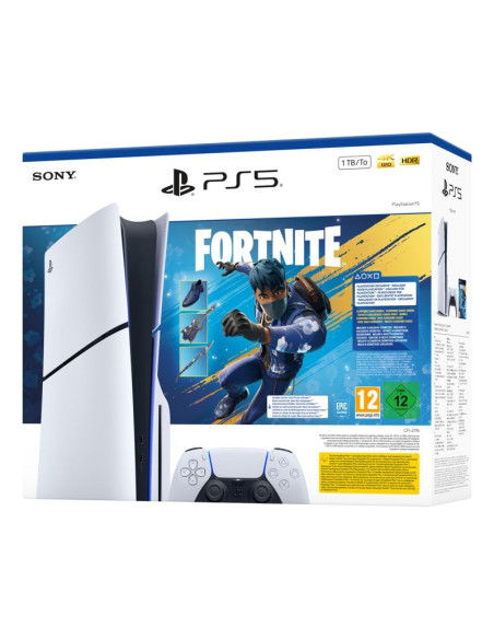 Playstation 5 slim + fortnite rozkwitający chaos