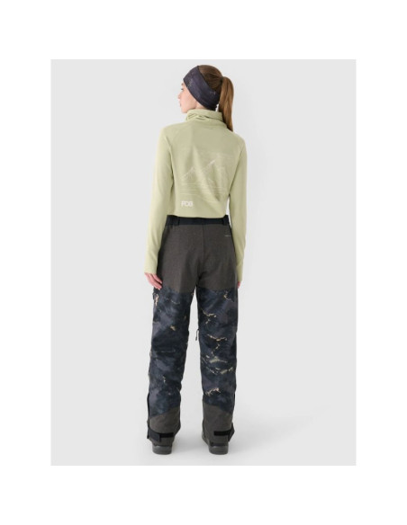 Spodnie snowboardowe membrana 10000 damskie 4f 4fwaw24tftrf701-90a