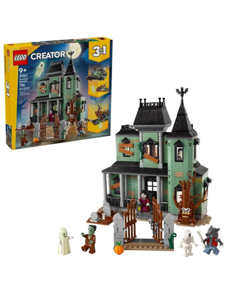 Lego creator 31167 nawiedzona rezydencja