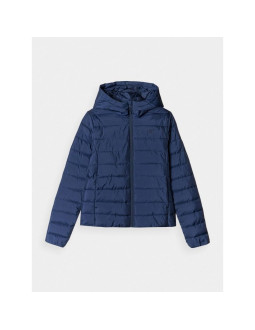 Kurtka puchowa z wypełnieniem z recyklingu damska 4f 4fwaw24tdjaf576-31s