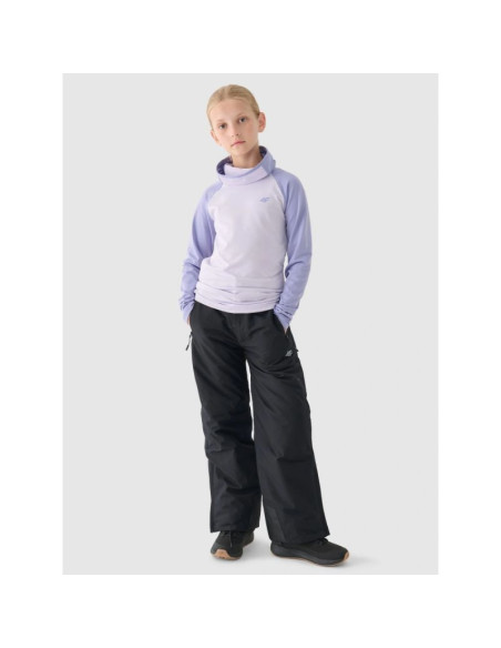 Bielizna termiczna ocieplana (góra) dziecięca 4f junior 4fjraw24ubruu108-52s