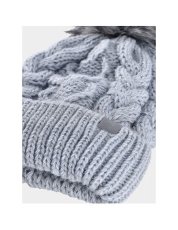 Czapka zimowa dziewczęca 4f junior 4fjwaw24acapf421-34s 2