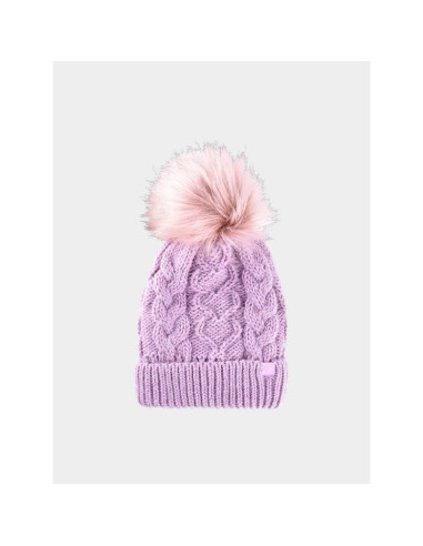 Czapka zimowa dziewczęca 4f junior 4fjwaw24acapf421-52s