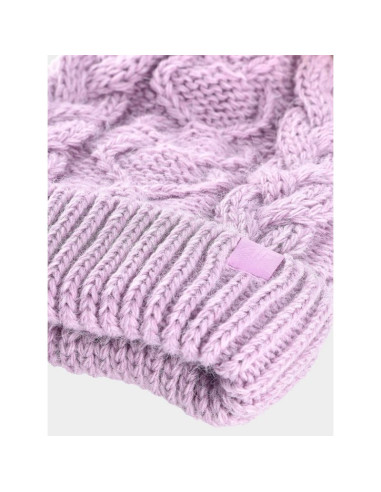 Czapka zimowa dziewczęca 4f junior 4fjwaw24acapf421-52s