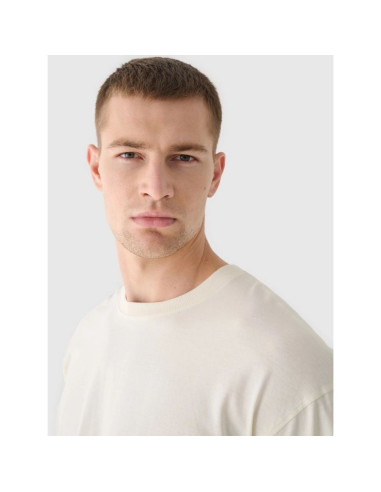 Longsleeve oversize z nadrukiem męski 4f 4fraw24tlonm507-83s