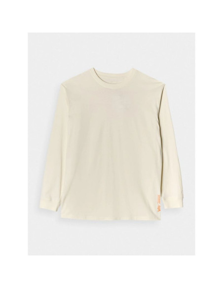 Longsleeve oversize z nadrukiem męski 4f 4fraw24tlonm507-83s