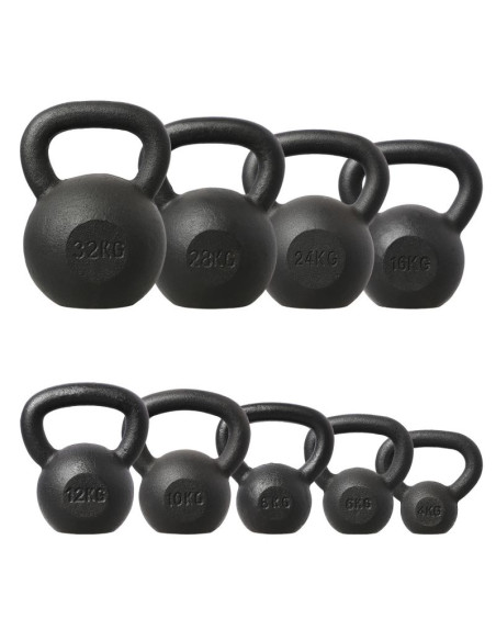 Kettlebell żeliwny hms kzg