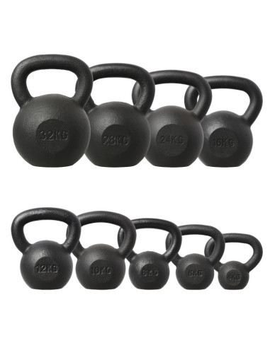 Kettlebell żeliwny hms kzg