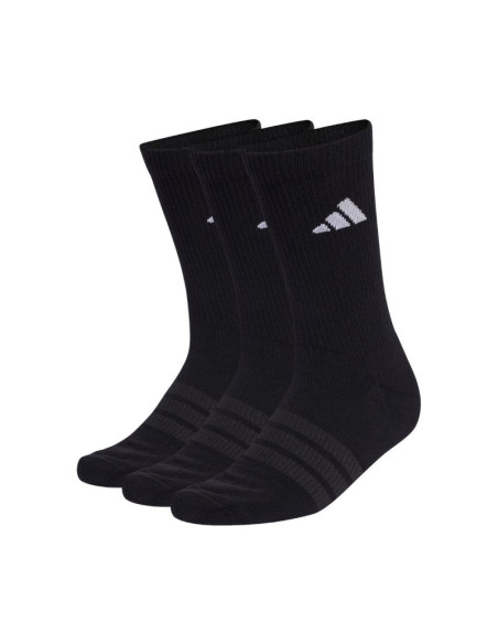 Skarpety adidas cushioned sportswear crew 3p czarne kc9626