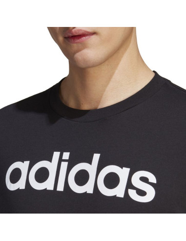 Koszulka adidas essentials single jersey linear embroidered logo tee m