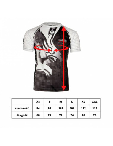 Koszulka treningowa iron pro mfc patriotic "eagle"