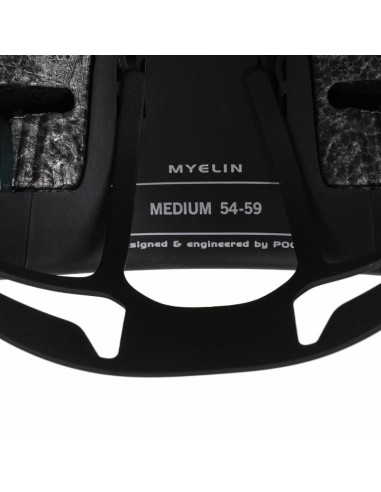 Kask rowerowy poc myelin - czarny - m