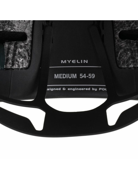 Kask rowerowy poc myelin - czarny - m