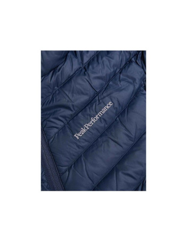 Kurtka puchowa peak performance w frost down hood jacket granatowy