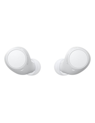 Sony wf-c510 zestaw słuchawkowy true wireless stereo (tws) douszny połączenia/muzyka/sport/codzienność bluetooth biały