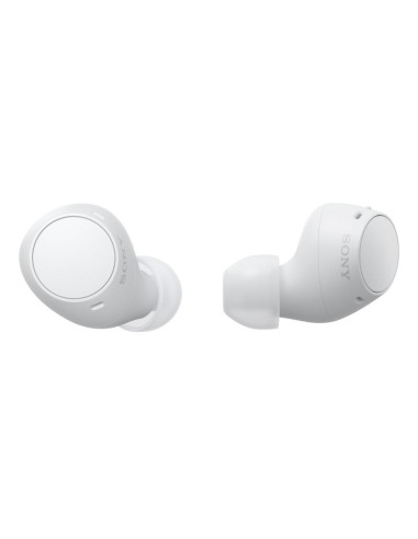 Sony wf-c510 zestaw słuchawkowy true wireless stereo (tws) douszny połączenia/muzyka/sport/codzienność bluetooth biały