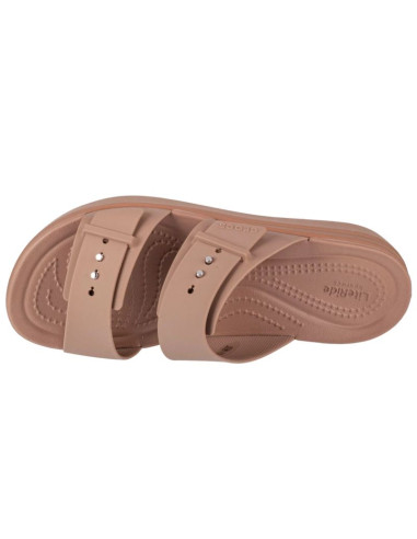 Klapki crocs brooklyn low wedge sandal w 207431