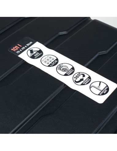 Walizka martes twarda szumen 101