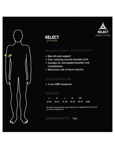 Ochraniacz stawu barkowego select