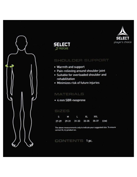 Ochraniacz stawu barkowego select