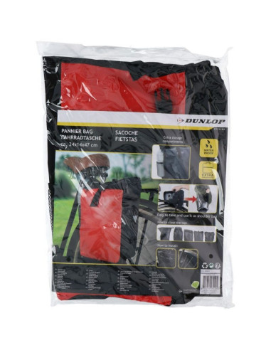 Torba rowerowa dunlop sakwa