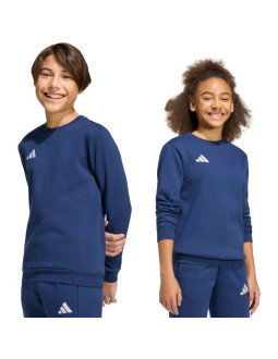 Bluza dla dzieci adidas entrada 26 sweat top granatowa jz6552 2