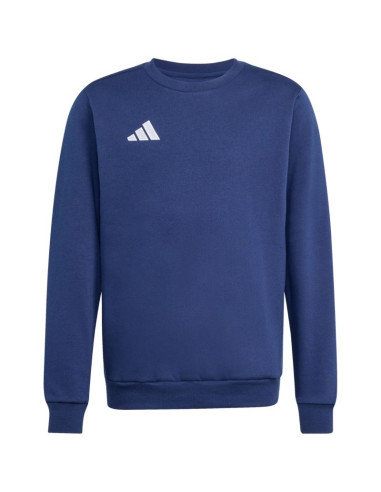 Bluza dla dzieci adidas entrada 26 sweat top granatowa jz6552