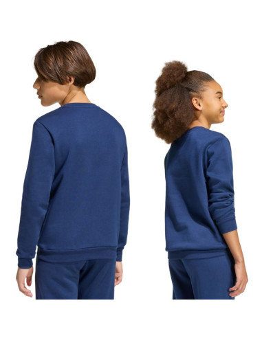 Bluza dla dzieci adidas entrada 26 sweat top granatowa jz6552