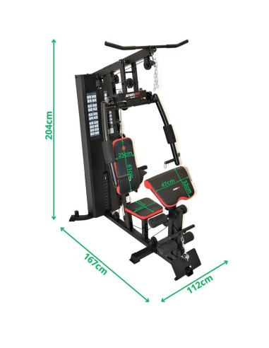 Atlas treningowy siłownia 5800 ares enero fit