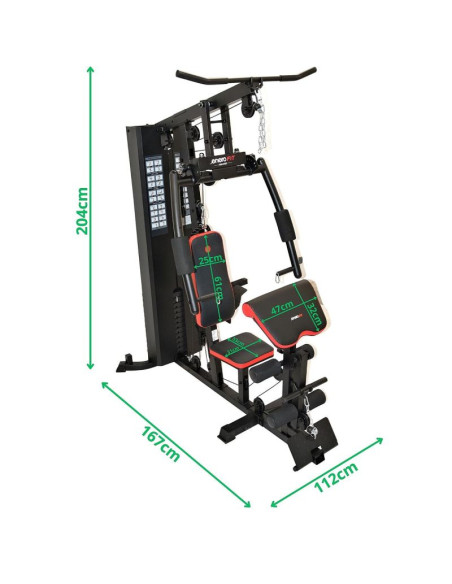 Atlas treningowy siłownia 5800 ares enero fit
