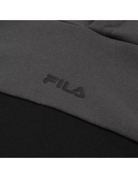 Bluza męska fila rivoli czarno-szara fam1121 83033