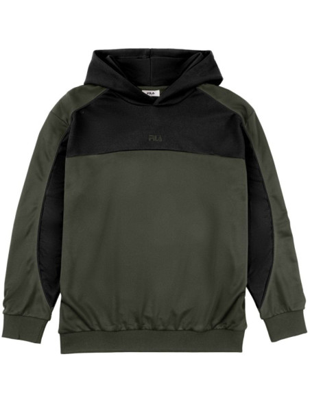 Bluza męska fila rivoli oliwkowo-czarna fam1121 63185