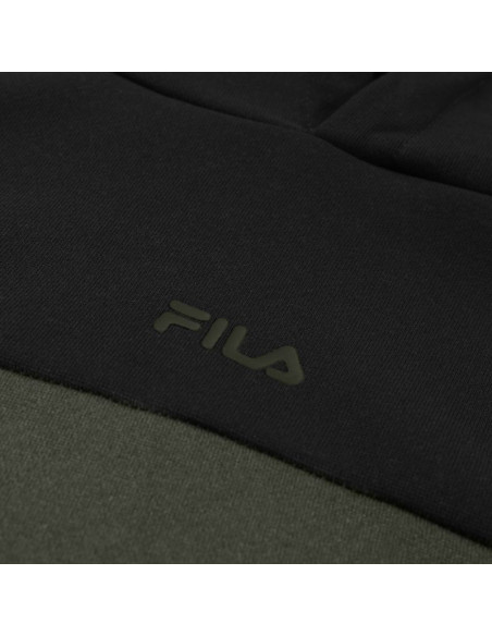 Bluza męska fila rivoli oliwkowo-czarna fam1121 63185